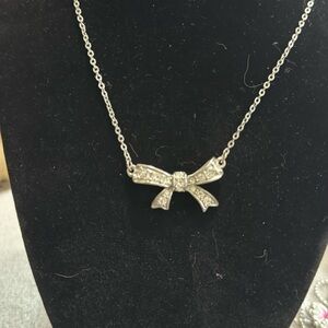 American Eagle bow necklace